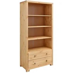 Landhausregal aus Kiefer Massivholz 80 cm breit