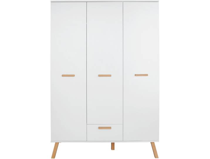 Kleiderschrank Matis weiss Holzwerkstoff B 130 cm