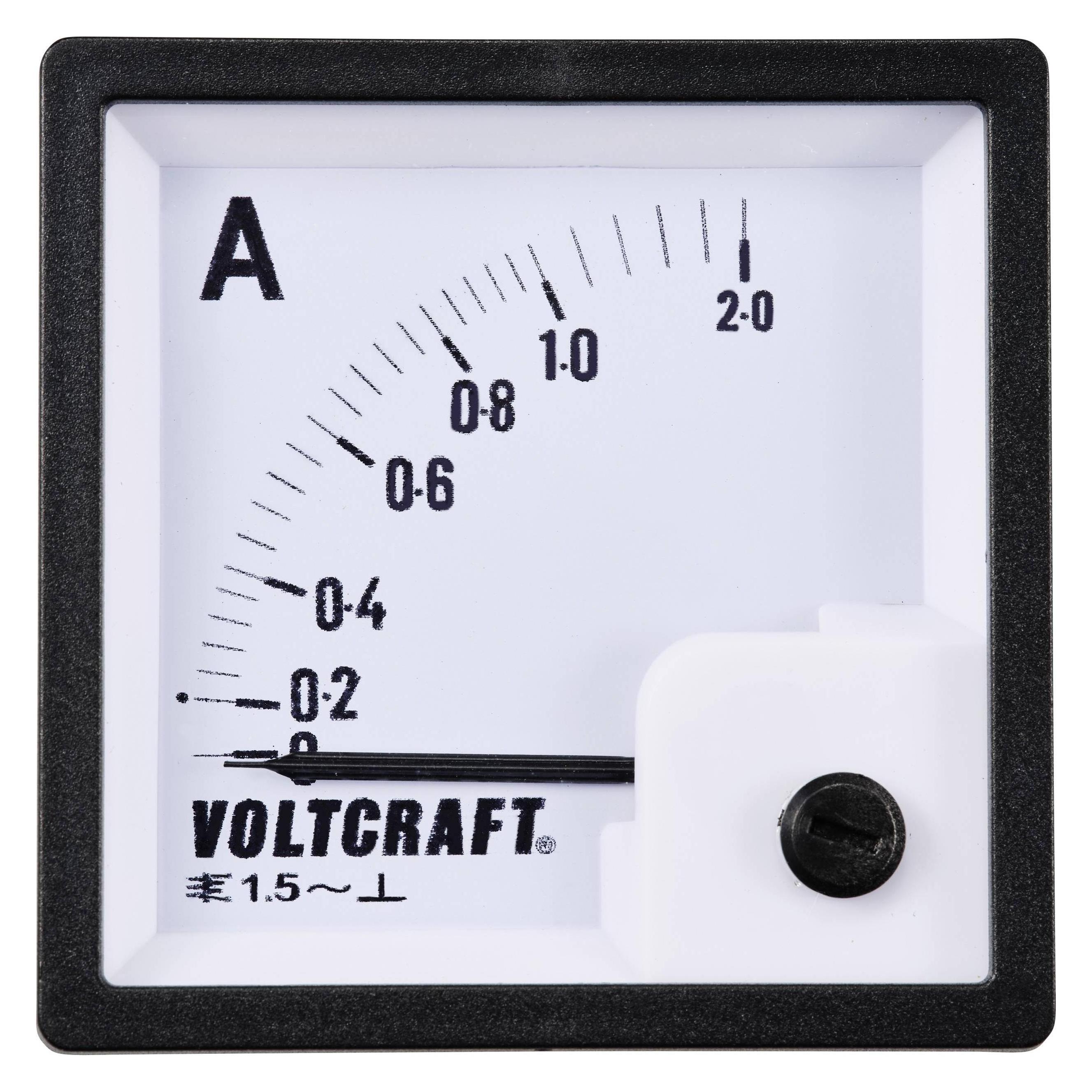 Voltcraft Analog-Einbaumessgerät (AM-72X72/1A)