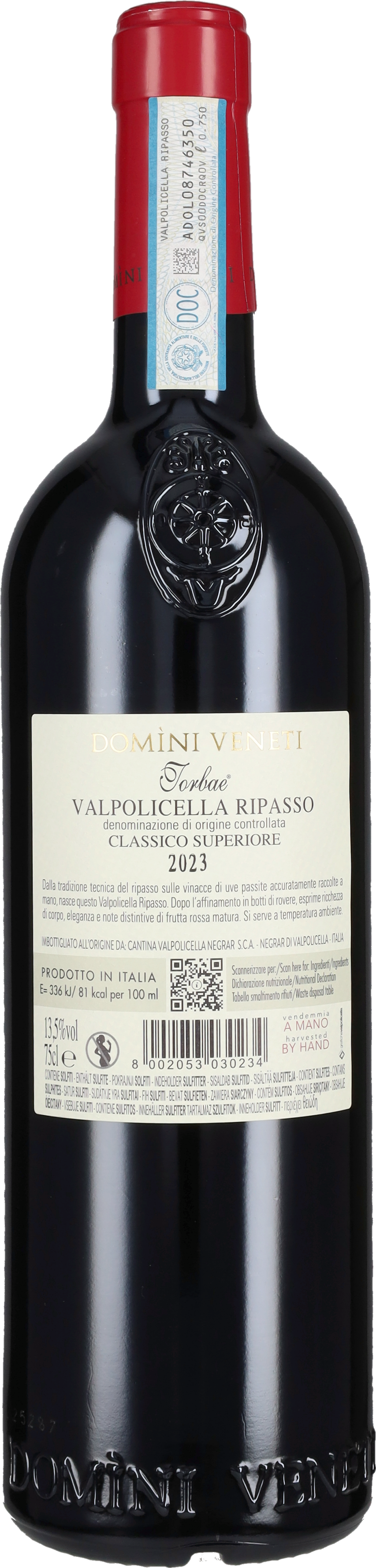 Domini Veneti Valpolicella Classico Superiore Ripasso 'Vigneti di Torbe' Domini Vene