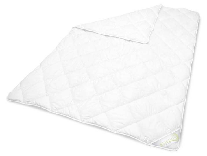Beautissu Bettdecke & Kissen Set 135x200 + 80x80 – Ganzjahr Allergiker