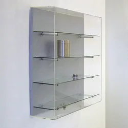Vitrine für die Wand mit Acrylhaube