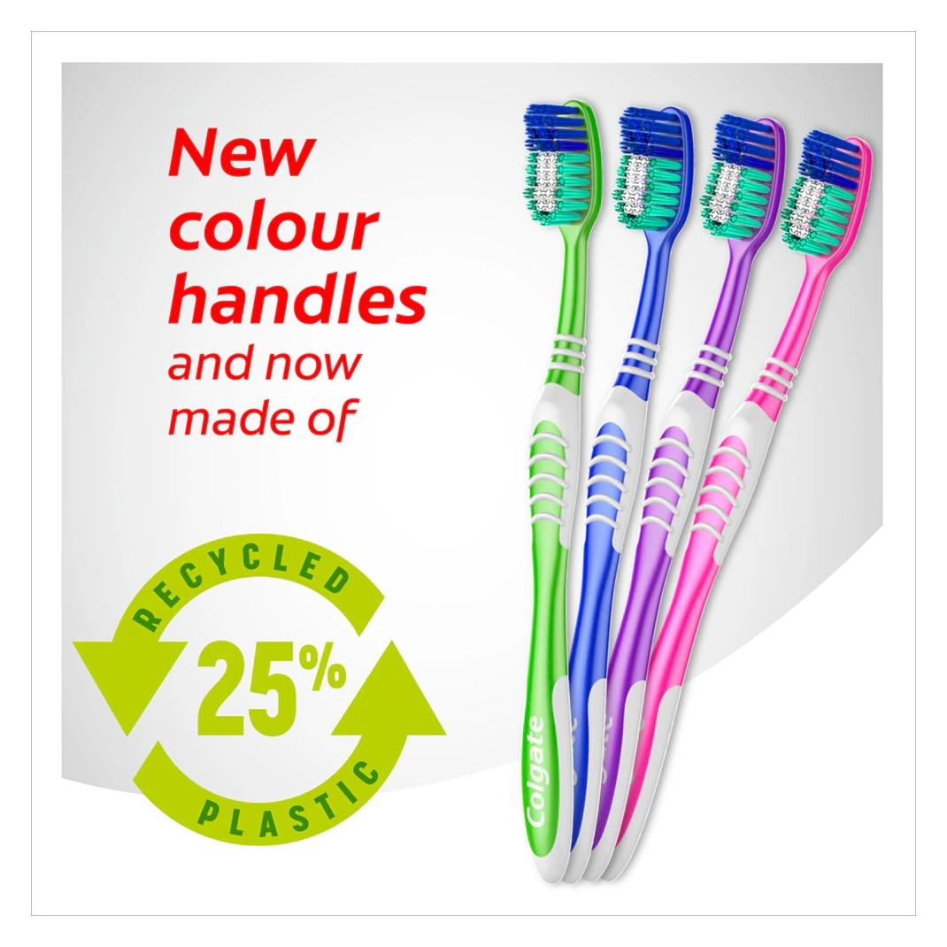 Colgate Szczoteczka DUO Extra Clean Średnia 2szt (Mittel, 2x) (35771904)