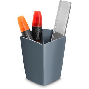 cep Stiftehalter 1005301061, Kunststoff, 2 Fächer, grau