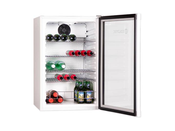 Coldtec by Kibernetik Getränkekühlschrank 130L Weiss rechts