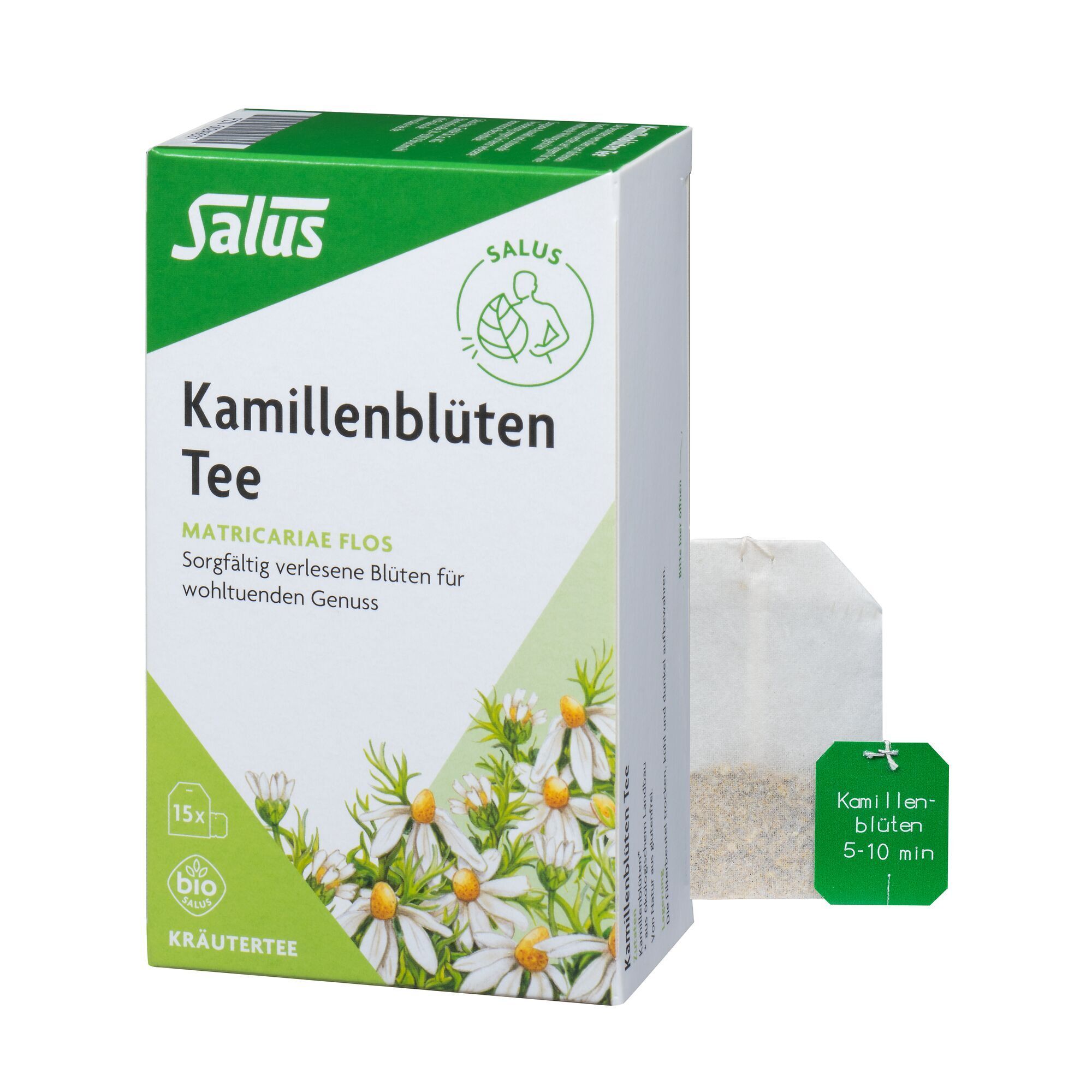 Kamillenblüten Tee Bio Matricariae flos Salus Fbtl 15 St Filterbeutel