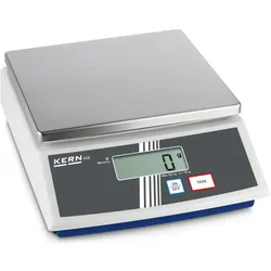 Kern, Feinwaage, FCE 6K2N FCE 6K2N Tischwaage Wägebereich (max.) 6kg Ablesbarkeit 2g netzbetrieben, batteriebet