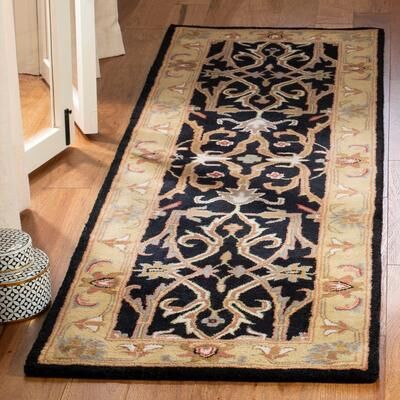 SAFAVIEH Handmade Heritage Lynsey Traditional Oriental Wool Rug