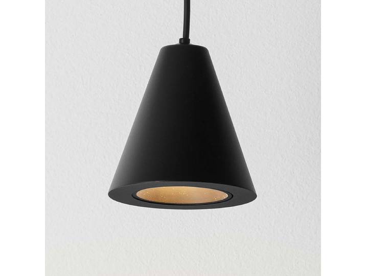 Pendelleuchte Irmos Ø 6cm Schwarz/Schwarz Aluminium Nicht austauschbare LEDs LED-Platine