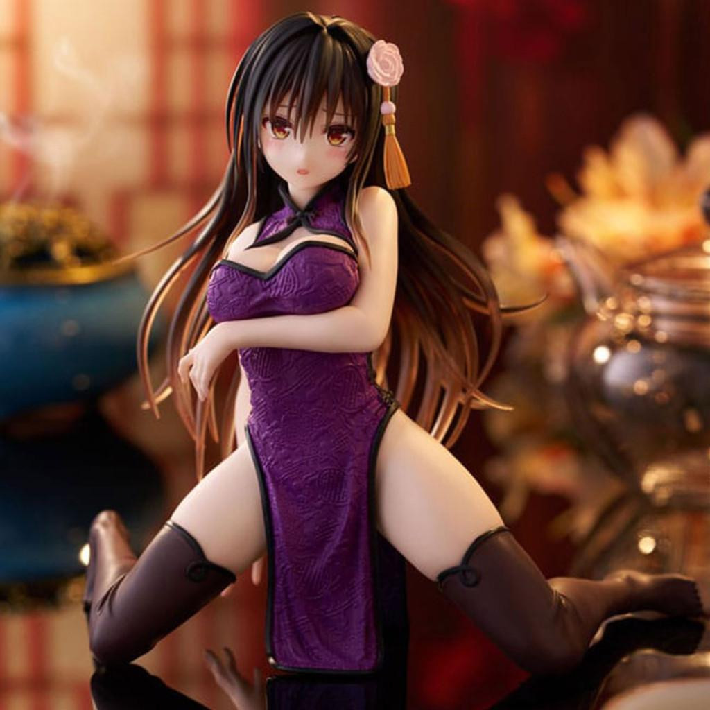 Taito To Love Ru Darkness Yui Kotegawa PVC-beeldje Chinese jurk versie, 13 cm