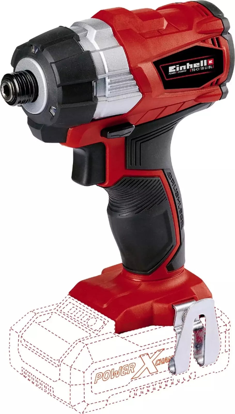 Einhell TE-CI 18 Li borstelloze accu-slagmoersleutel
