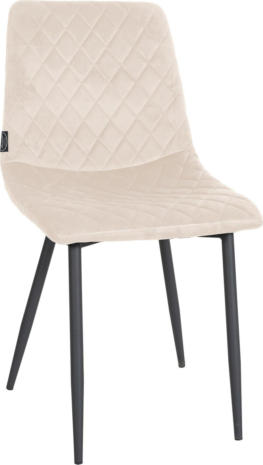 CLP Esszimmerstuhl Telde, fluweel, crème