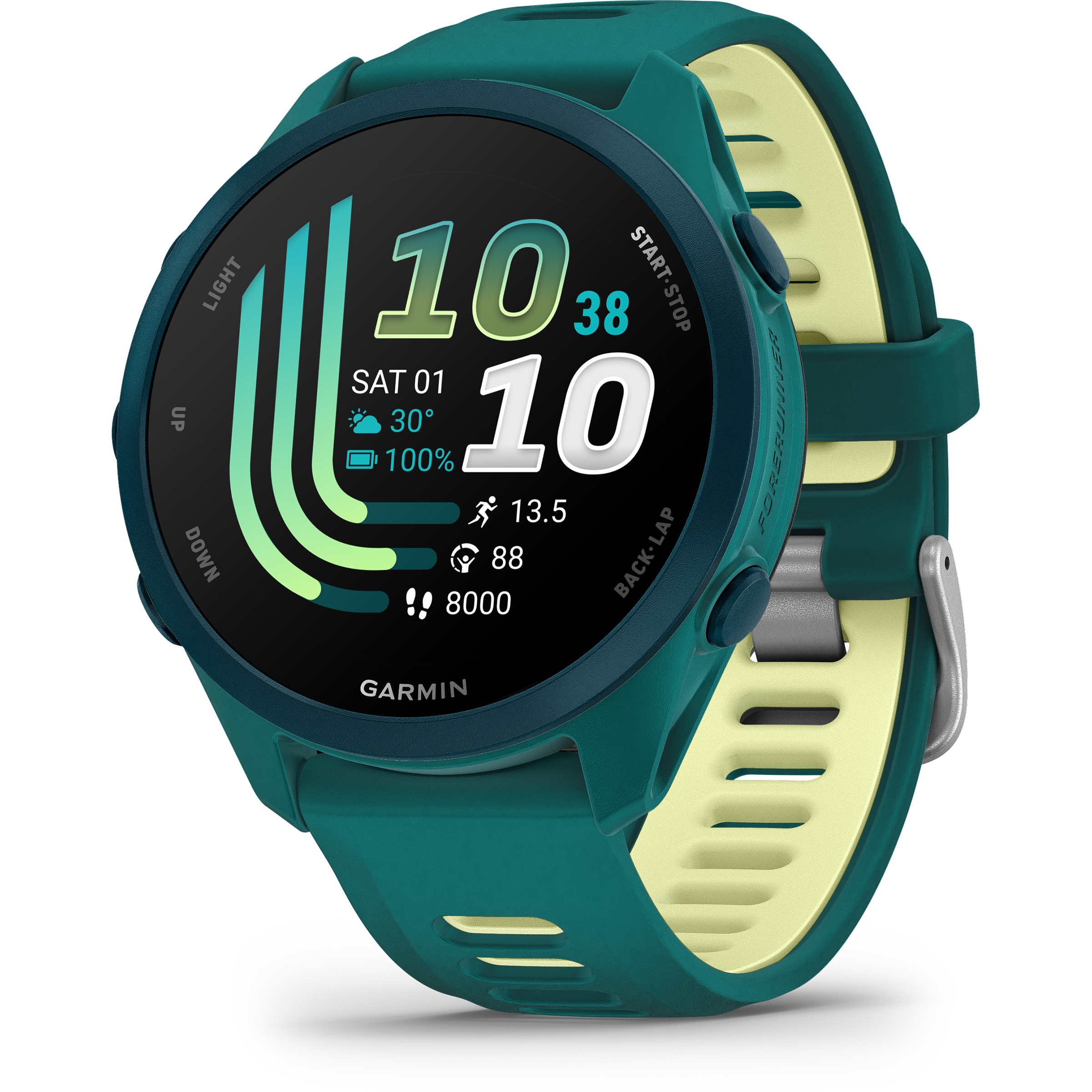 Garmin Forerunner 170 Music GPS-Uhr GPS Uhren teal green-dark lakeside Training & Fitness | Laufen