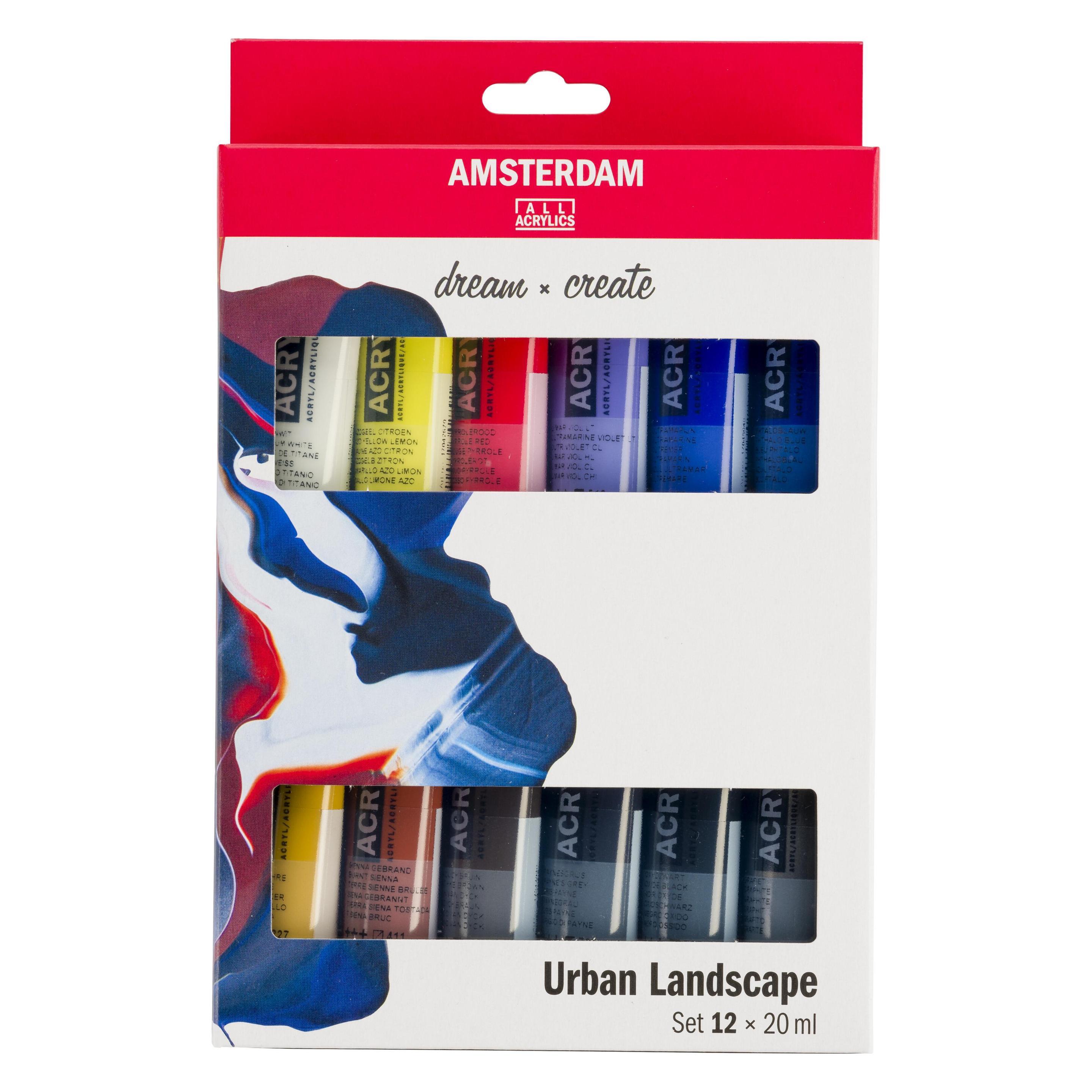 Amsterdam Acrylfarbe Urban Landscape 12 Tuben à 20 ml (20 ml) (17820603)
