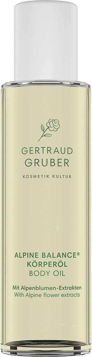 100ml GERTRAUD GRUBER ALPINE BALANCE Körperöl