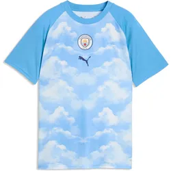 Puma, Unisex, Fussballtrikot, Manchester City Aufwärmtrikot Kind 2026/27 (140), Blau