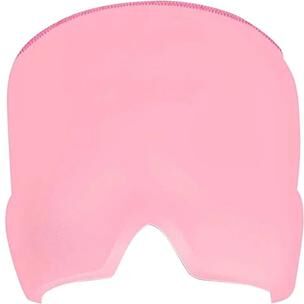 Uplifted Finds Gel Ice Migraine Relief Cap Cold Compress Therapy Wrap pink 1 Pc