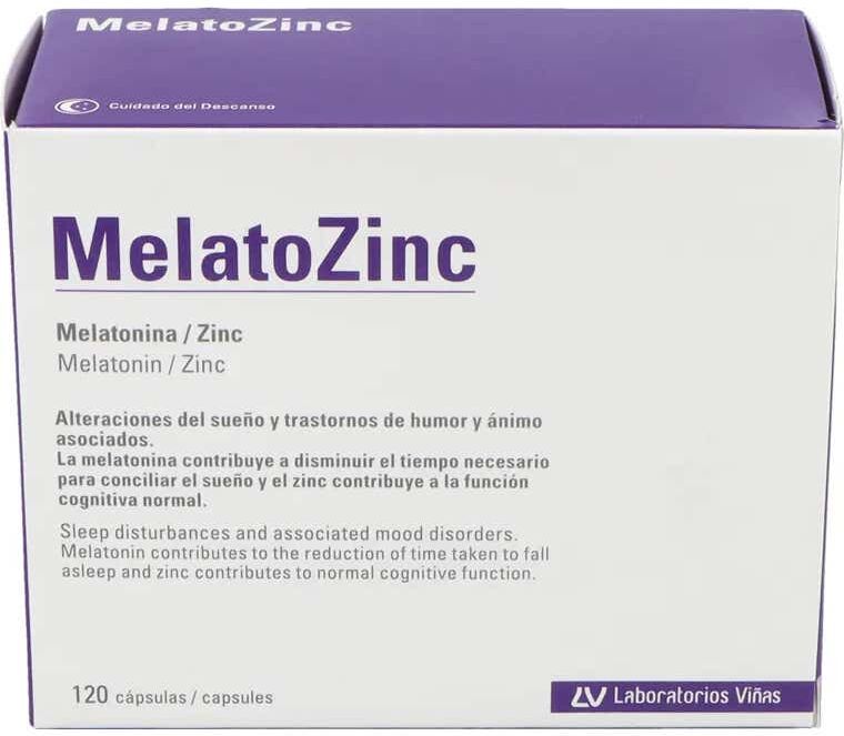 VIÑAS Melatozinc 120cáps