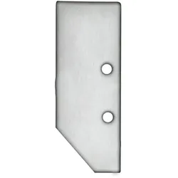 ISOLED Zubehör für Profil HIDE ASYNC - Aluminium-Endkappe EC92 inkl. Schrauben, Alu eloxiert ISO-114835
