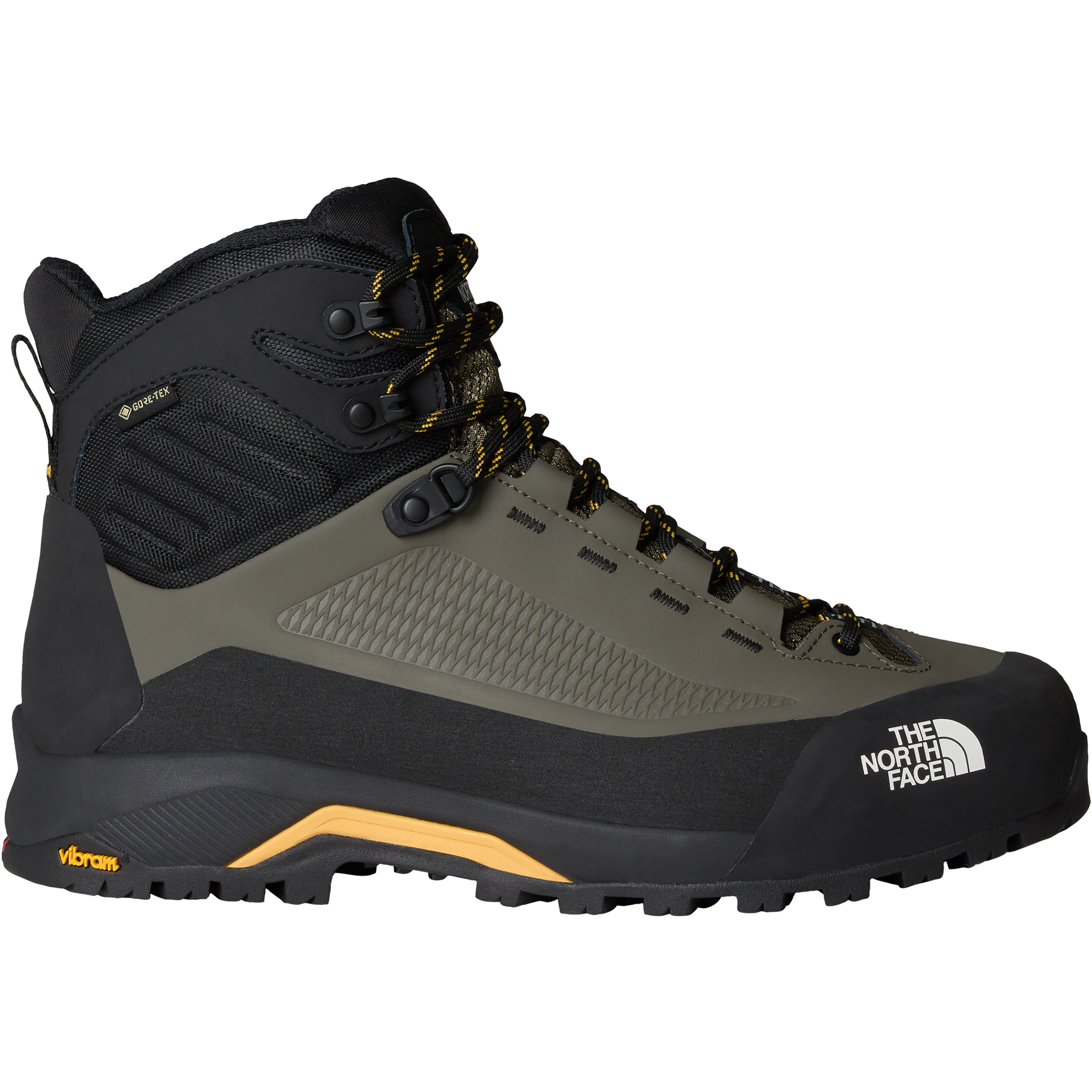 The North Face Verto Alpine Mid GTX Herren Wanderschuhe oliv Größe 47 Trekking Wasserdicht