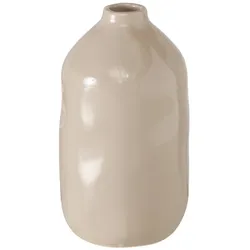 Boltze Vase Ogivil, Ø 13 cm x H 25 cm, beige