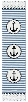 SAFAVIEH Carousel Kids Aftina Nautical Anchor Rug