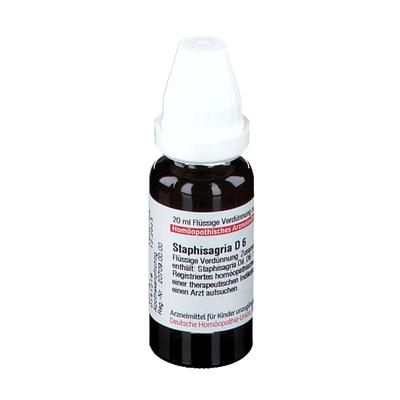 Staphisagria D 6 Dilution 20 ml