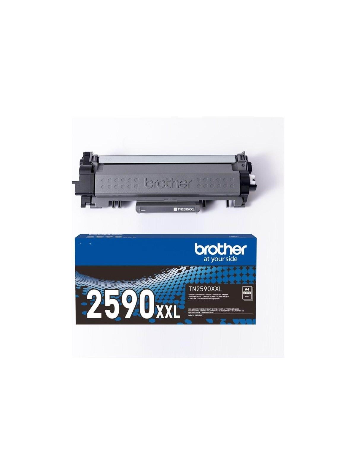 Brother TN2590XXL - Super High Yield - black - original - toner cartridge