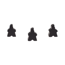 Halmakegel.com Spielfigur Fire - 14x18x10mm - schwarz 259177