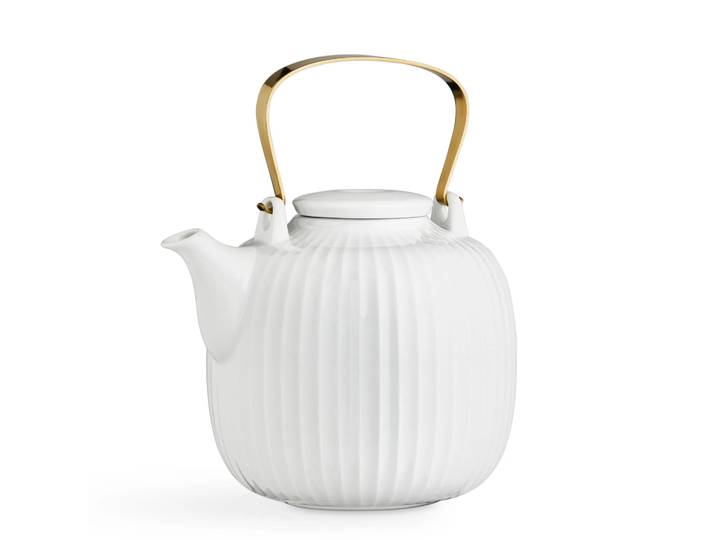 Kähler Hammershøi theepot white (wit)