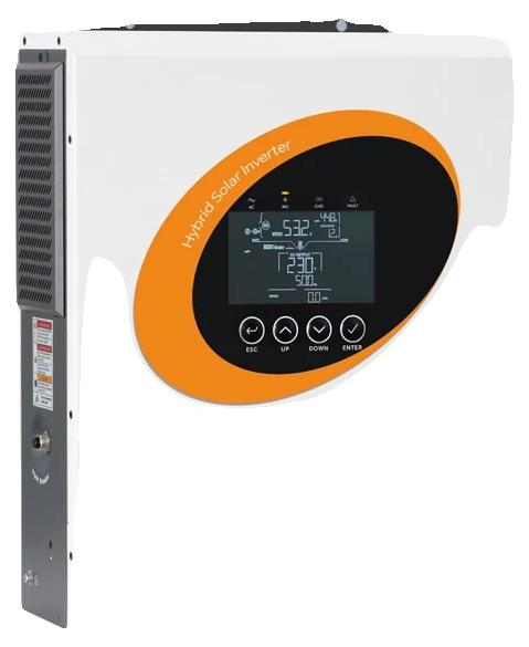 Solarwechselrichter, reiner Sinuswellenausgang, dualer AC-Ausgang, 6.5KW 48V, 220-240V