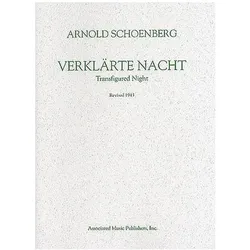 Verklarte Nacht (Transfigured Night), Op. 4 (1943 Revision): Full Score, Sachbücher von Arnold Schönberg
