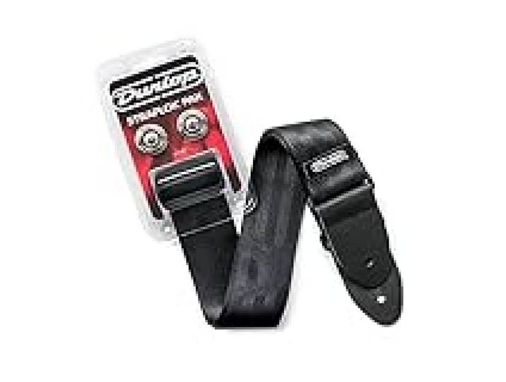 Dunlop SLST001 Pack de Courroie/Straplock/Sangle pour Guitare