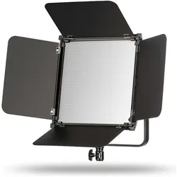 Walimex pro LED Niova 100-F Pro Bi Color (Flächenleuchte), Dauerlicht, Schwarz, Orange, Silber