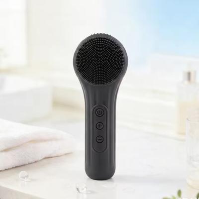 Uplifted Finds Sonic Silicone Facial Cleansing Brush With Thermal Massage black