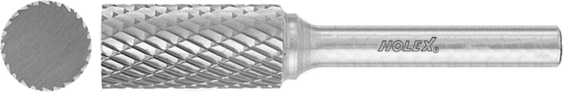 HOLEX Frässtift Z7 - mittel kreuzverzahnt A1020 (540750 A1020)