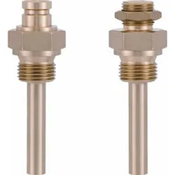 Tauchhülse V4A-Stahl G1/2A x 100 mm Winkel