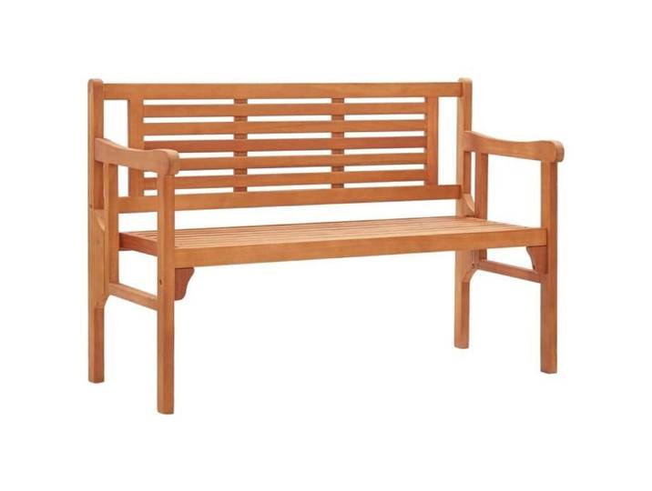 BETTEVE Banc pliable de jardin 120 cm Bois d'eucalyptus solide