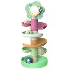 Tooky Toy: Kugelbahn mit Vögeln