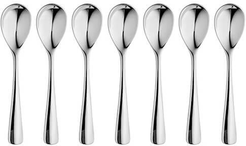 Robert Welch Malvern Bright Set of 8 Coffee Spoons