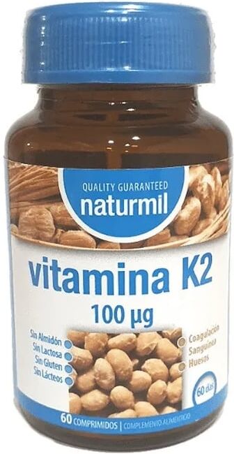 Naturmil VITAMINA K2 100MCG 60 Tabs