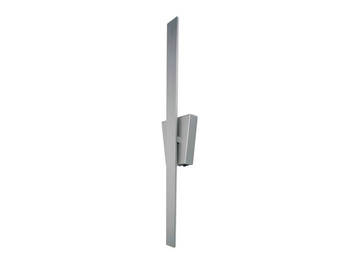 Näve Wandleuchte Trevor, Silberfarben, Metall, 4.5x62x10 cm, Lampen & Leuchten, Innenbeleuchtung, Spots & Strahler, Wandstrahler