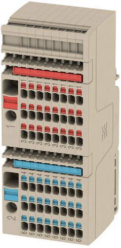 Weidmüller 2506370000 Verteiler-Reihenklemme Zugfeder Beige 1St.