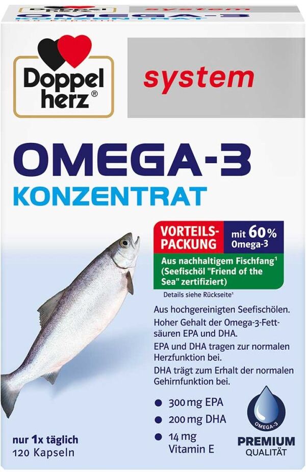 Doppelherz system Omega-3 Konzentrat