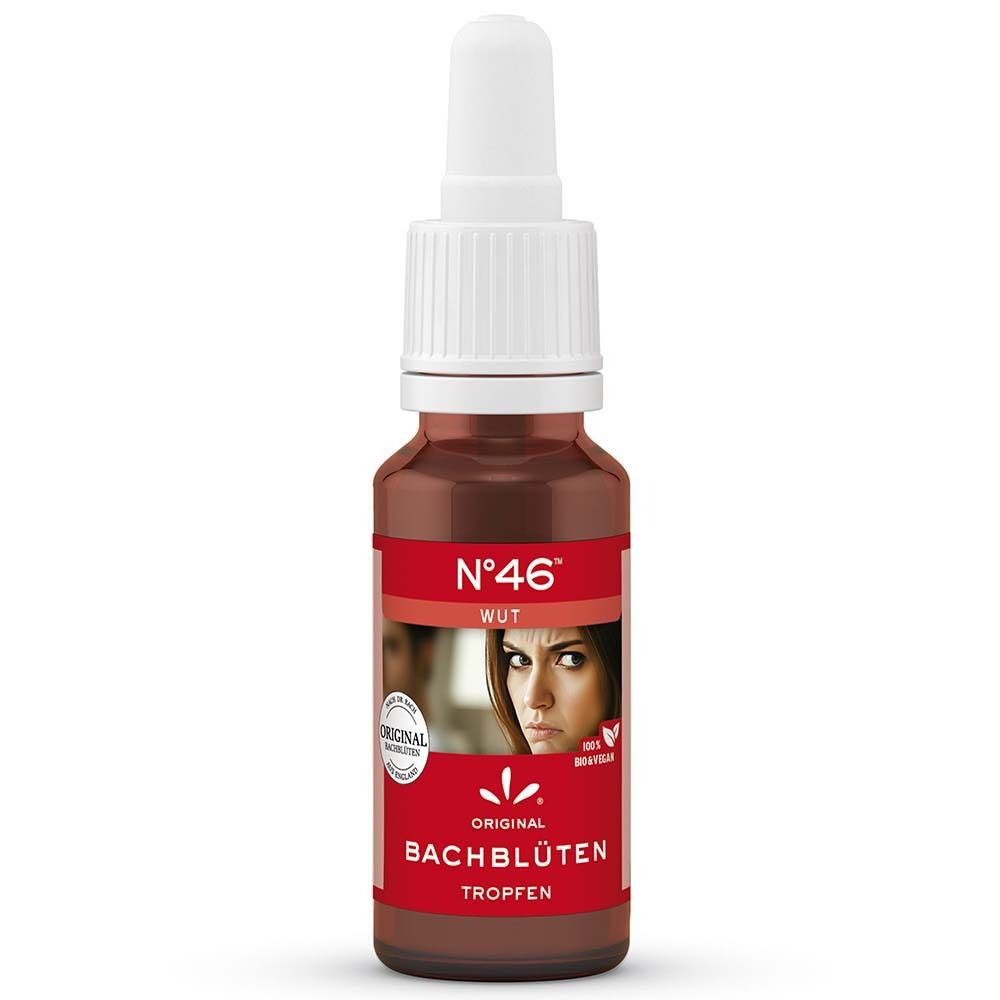 Bachblüten Nr.46 WUT Tropfen 20 ml zum Einnehmen