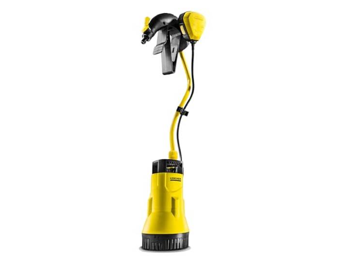 Kärcher Single Kunststoff Fasspumpe BP 1 Barrel (Bewässerung mit Regenwasser, 400 Watt, 3800 l/h), Gelb