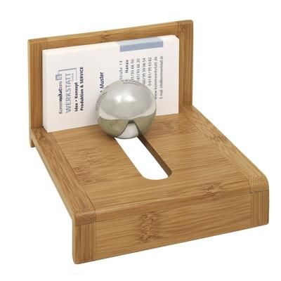 WEDO® 61 1407 Visitenkartenhalter - Bambus