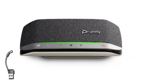 HP Poly Sync 20-M Speakerphone USB-C/A Smart Speaker Schwarz