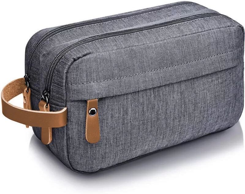 INF Große Kulturtasche Grau