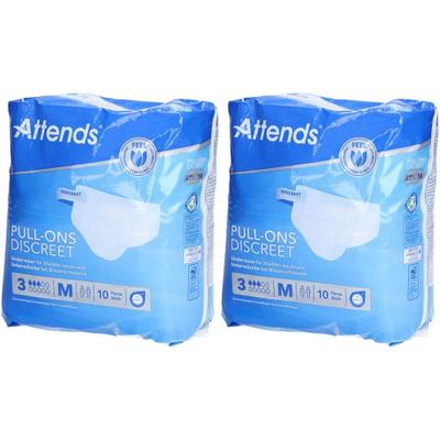 Attends Pull-Ons Discreet Underwear 3 M 2x 2x10 St Beutel
